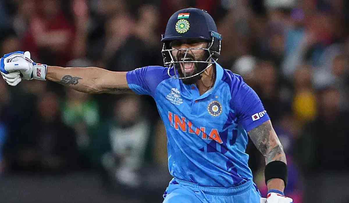 VIRAT KOHLI IS NOT OUT OF FORM: विराट कोहली ने टी 20 वर्ल्ड कप में 76 रन बनाकर ट्रोलर्स को दिया मुँहतोड़ जवाब।