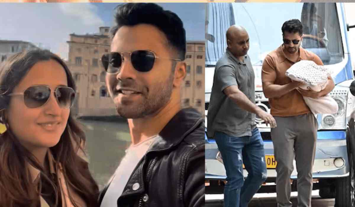 VARUN DHAWAN AND NATASHA: ऋतिक रोशन के घर में नन्हे मेहमान के साथ शिफ्ट होंगे वरुण और नताशा, 8.5 लाख होगा किराया।