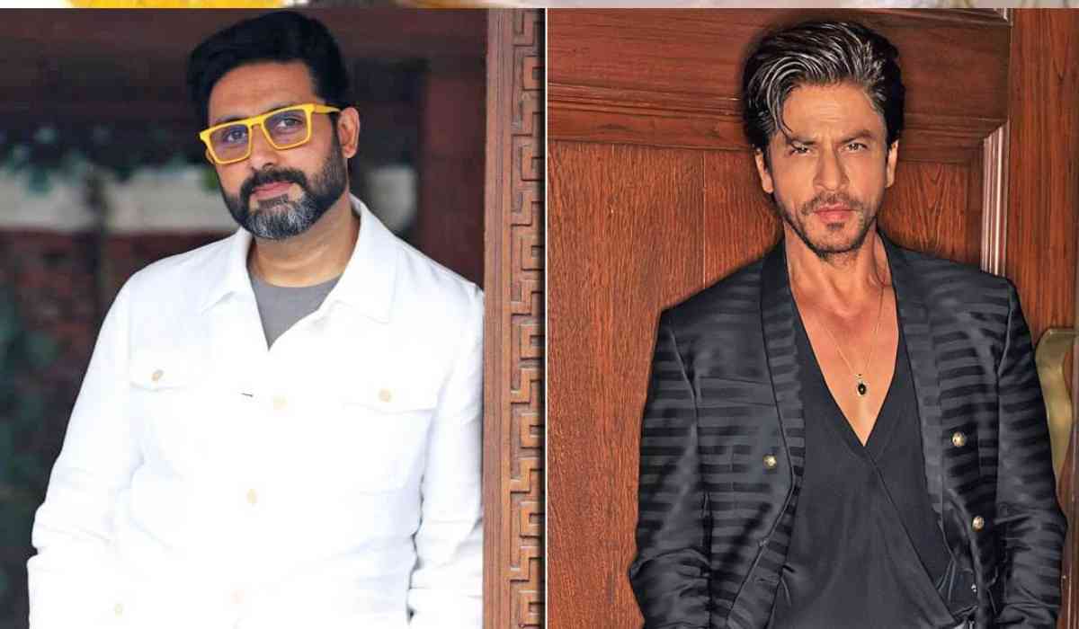 SHAHRUKH AND ABHISHEK NEW MOVIE: शाहरुख़ खान की फिल्म में विलन का किरदार निभाते नज़र आएंगे अभिषेक बच्चन,अमिताभ बच्चन ने एक पोस्ट शेयर किया।