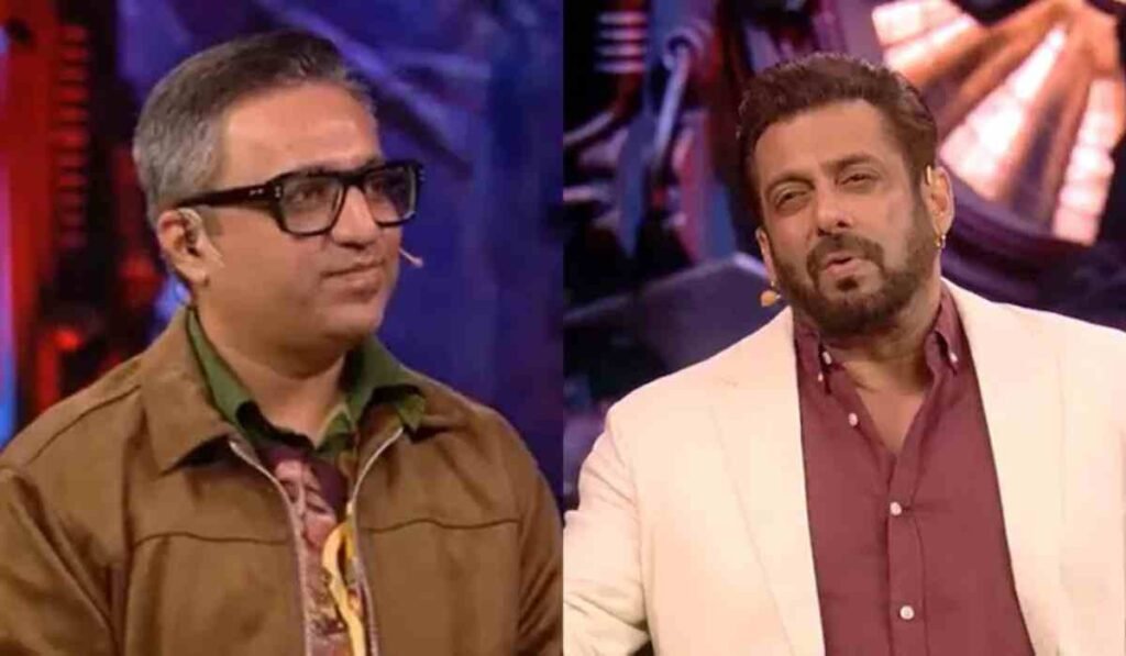 Salmaan Khan And Ashneer Grover: अशनीर ग्रोवर ने फिर लिया सलमान खान से पंगा, सोशल मीडिया पर विवाद।