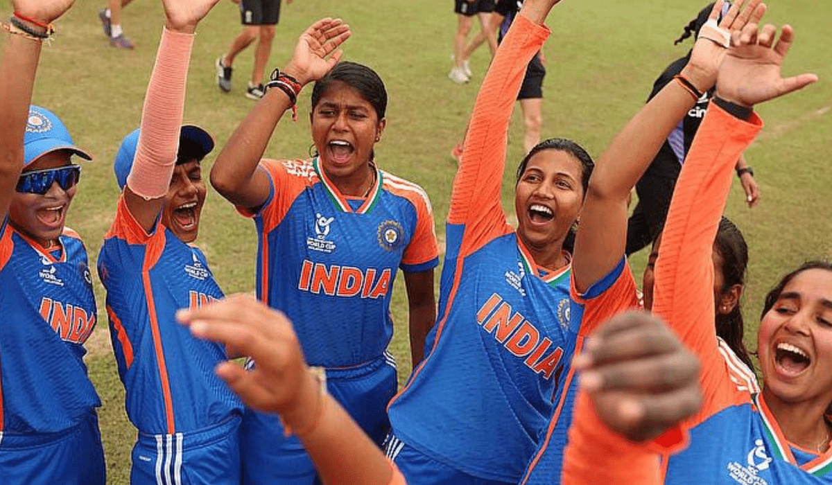 India U19 Women's T20 World Cup victory