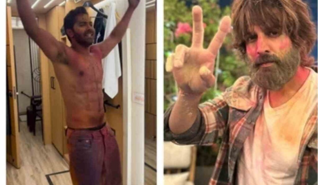 Bollywood Stars Holi Celebration: होली के रंग में रंगे बॉलीवुड सितारे, कटरीना कैफ से लेकर वरुण धवन तक मना रहे जश्न।