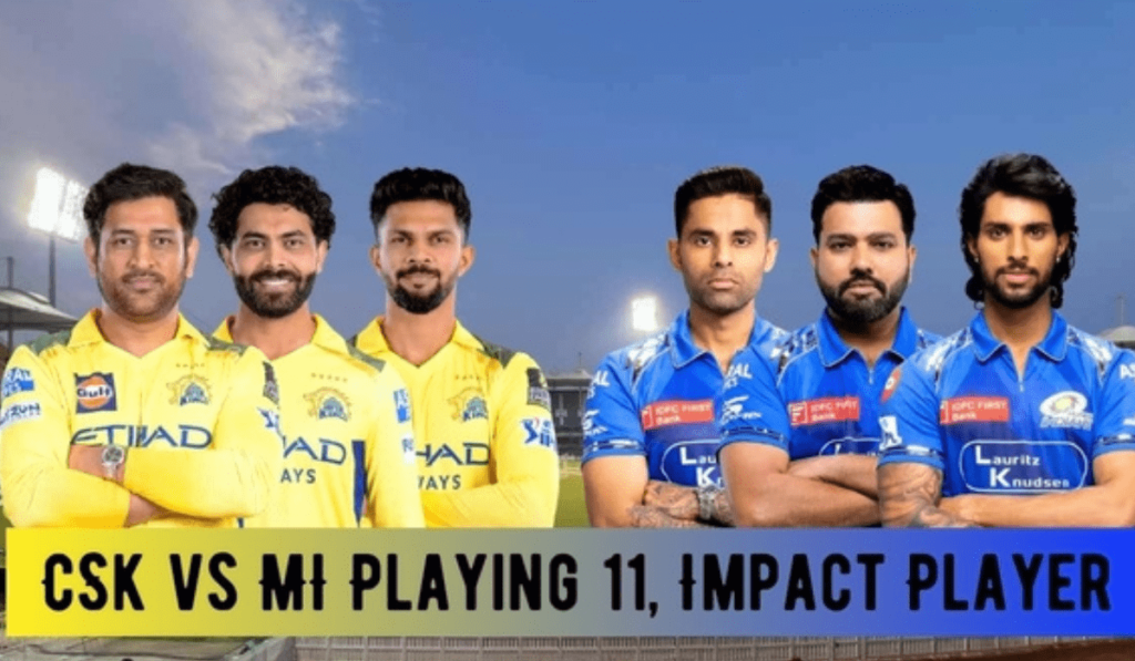 CSK vs MI Playing 11