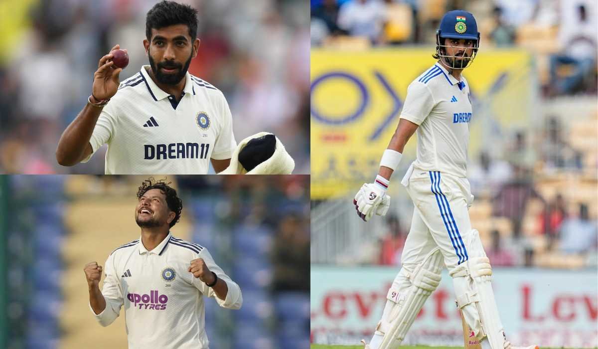 IND vs SA 1st Test: बुमराह-कुलदीप की धमाकेदार गेंदबाजी, राहुल-सुंदर ने संभाली पारी; भारत ने कोलकाता टेस्ट पर बनाई पकड़ 18 IND vs SA 1st Test: बुमराह-कुलदीप की धमाकेदार गेंदबाजी, राहुल-सुंदर ने संभाली पारी; भारत ने कोलकाता टेस्ट पर बनाई पकड़