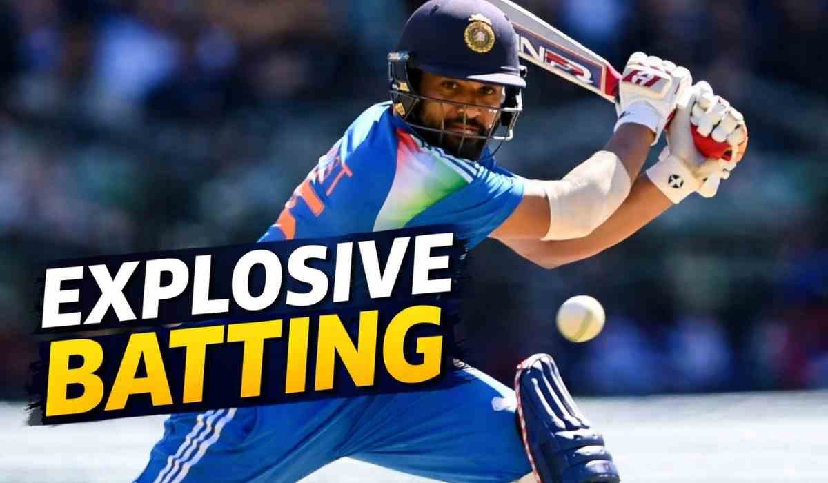 Rohit Explosive Batting during MI vs KKR match while chasing 220 runs