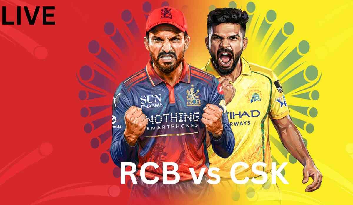 RCB vs CSK Live Score IPL 2026: आज के मैच का लाइव स्कोर, बॉल-बाय-बॉल अपडेट 11 RCB vs CSK Live Score IPL 2026: आज के मैच का लाइव स्कोर, बॉल-बाय-बॉल अपडेट