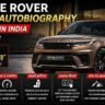 Range Rover Sport Autobiography भारत में लॉन्च, लग्जरी SUV का फ्रंट व्यू और ₹1.60 करोड़ कीमत दिखाता प्रमोशनल ग्राफिक