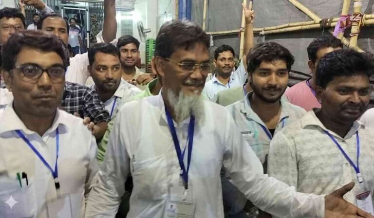 Motab Shaikh World Luckiest Person thumbnail image showing Motab Shaikh after election victory despite voter list deletion