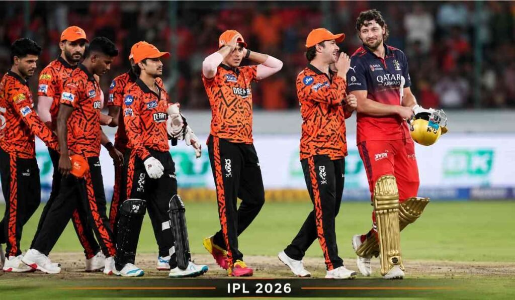 IPL 2026 News Bulletin May 23 में SRH और RCB खिलाड़ियों के बीच मैच के बाद का दृश्य, विराट कोहली विवाद सुर्खियों में