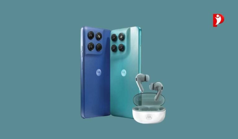 Motorola G37 Power भारत में लॉन्च, दमदार बैटरी और बजट कीमत के साथ मचाएगा धूम 4 Motorola G37 Power स्मार्टफोन का प्रीमियम डिजाइन और ड्यूल कैमरा सेटअप लॉन्च इमेज में दिखाया गया