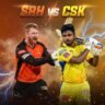 चेन्नई सुपर किंग्स और सनराइजर्स हैदराबाद के खिलाड़ियों की IPL 2026 मैच से पहले स्टेडियम में आमने-सामने खड़े हुए हाई-क्वालिटी 4K विजुअल इमेज।