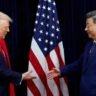 Trump-Xi Summit in China thumbnail image showing Donald Trump and Xi Jinping meeting in Beijing for trade and AI talks