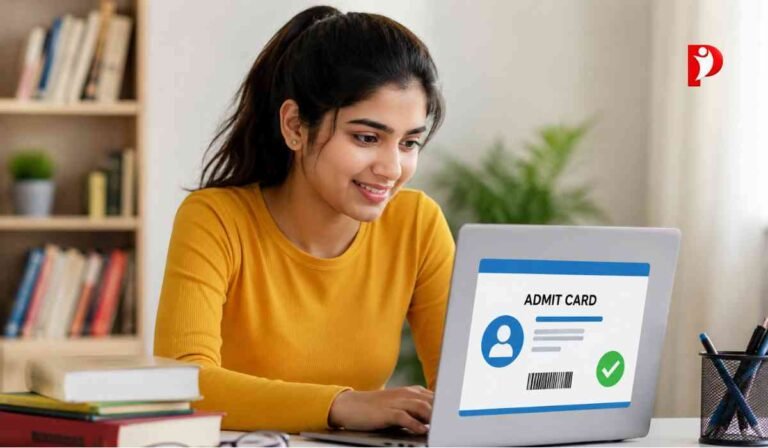 UP BEd Admit Card 2026: लाखों छात्रों का इंतजार खत्म, ऐसे डाउनलोड करें हॉल टिकट... 2 यूपी बीएड 2026 एडमिट कार्ड डाउनलोड करती हुई छात्रा की प्रतीकात्मक इमेज, जिसमें लैपटॉप स्क्रीन पर हॉल टिकट दिखाई दे रहा है।