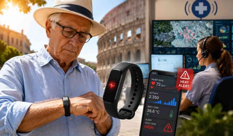 Smart Bracelet Heatwave Alert: हीटवेव से पहले खतरे का संकेत देने वाला स्मार्ट ब्रेसलेट, रोम में बुजुर्गों की जान बचाने में मददगार