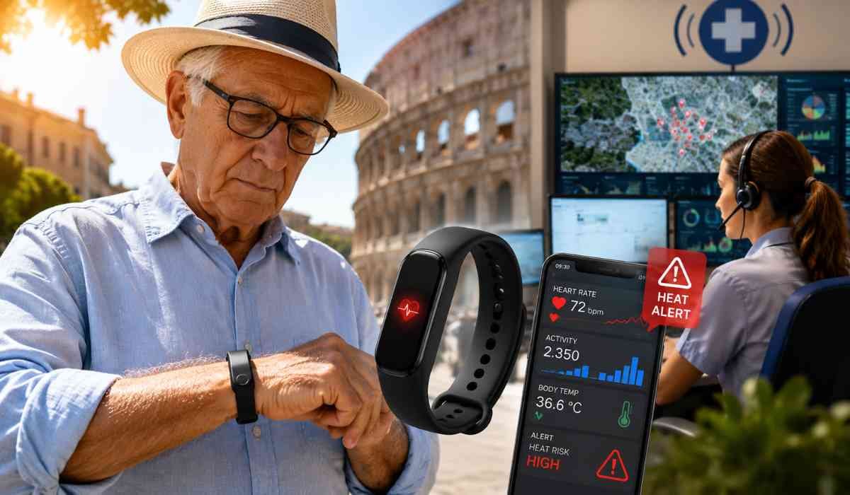 Smart Bracelet Heatwave Alert: हीटवेव से पहले खतरे का संकेत देने वाला स्मार्ट ब्रेसलेट, रोम में बुजुर्गों की जान बचाने में मददगार